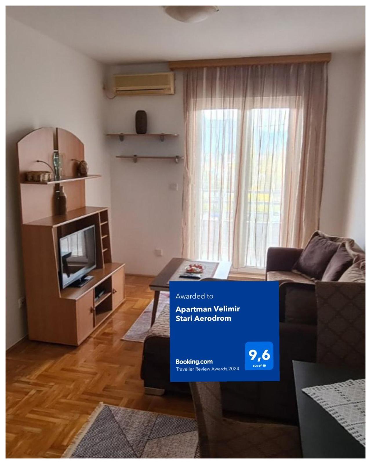 Apartman Velimir Stari Aerodrom พอดโกริกา ภายนอก รูปภาพ