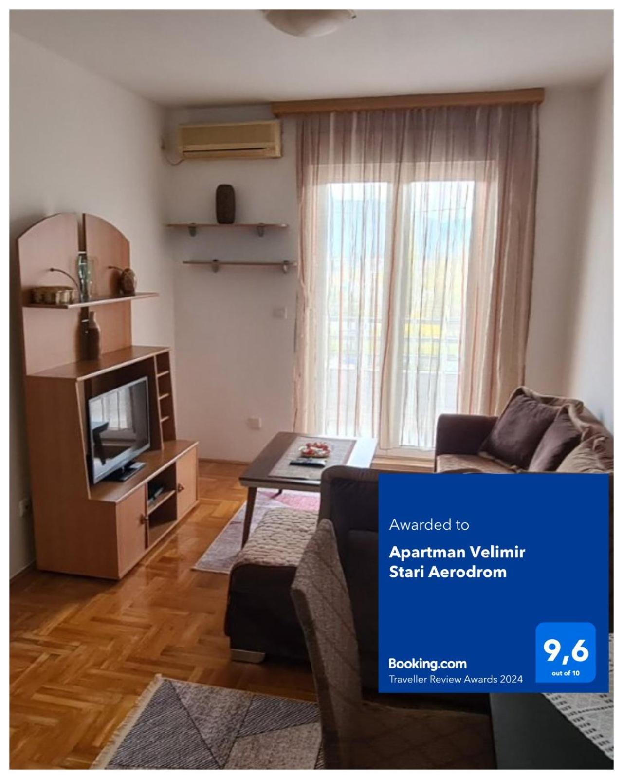 Apartman Velimir Stari Aerodrom พอดโกริกา ภายนอก รูปภาพ
